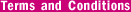 TERMS & CONDITIONS OF SERVICE